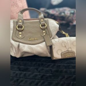 Coach Matching Purse and Wallet Set